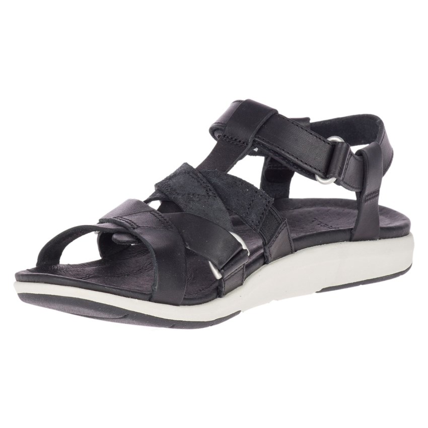 Sandales Merrell Kalari Shaw Strap Noir Femme | Q.G.LYIC